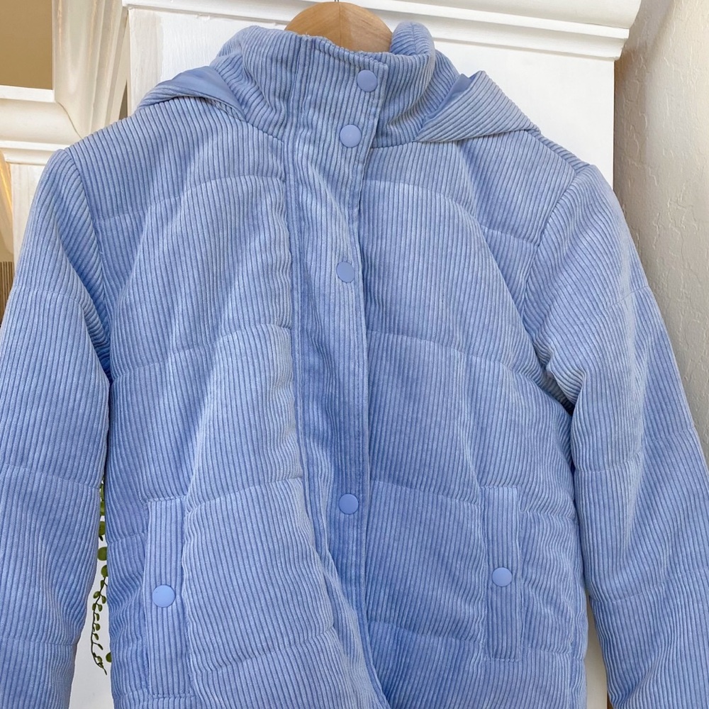 Full Tilt Corduroy Hooded Puffer